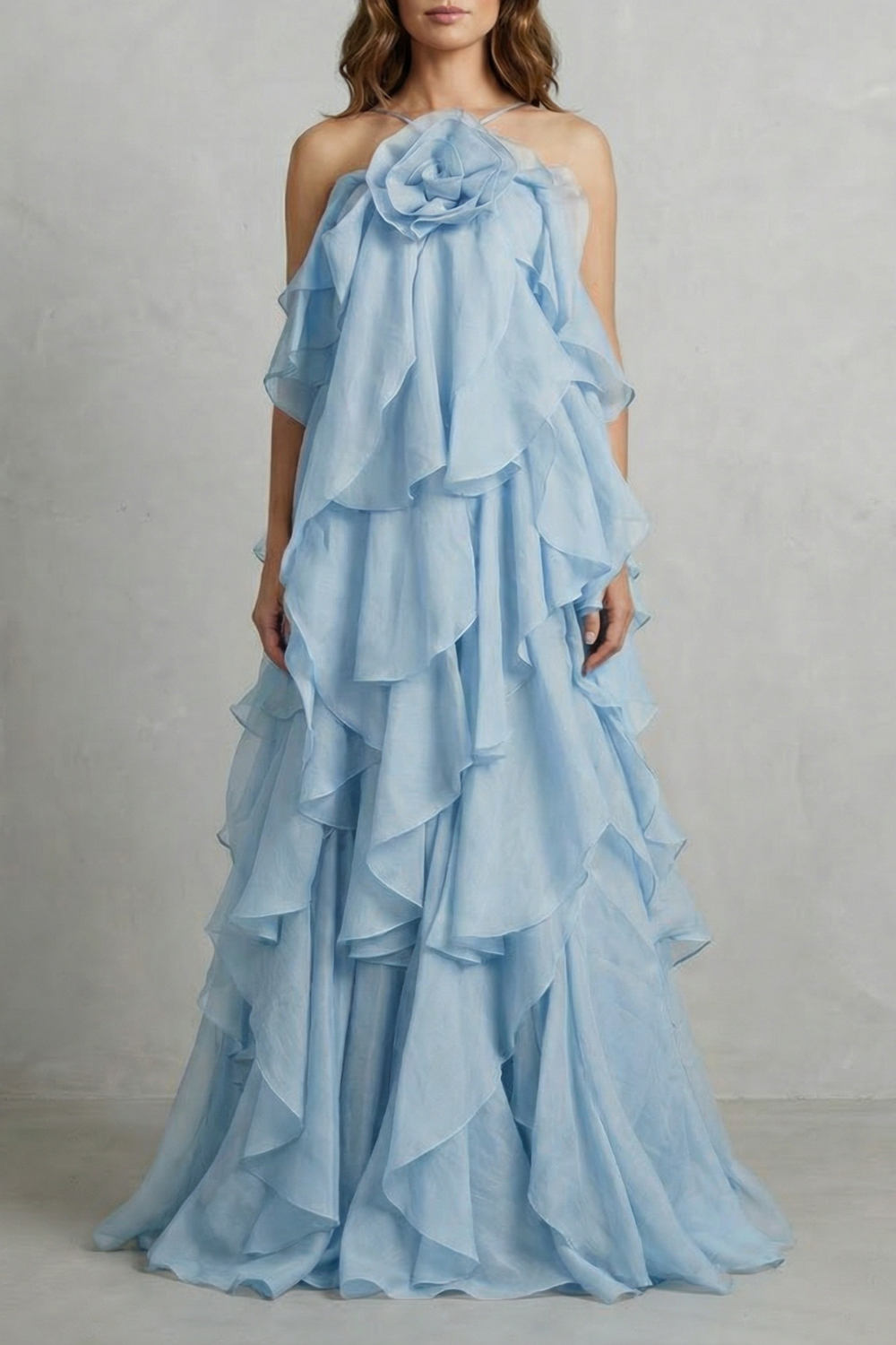 Bellarose | Women's Layered Ruffle Statement Maxi Dress