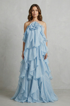 Bellarose | Women's Layered Ruffle Statement Maxi Dress