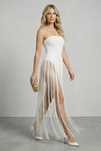 Brivelle | Women's Fringe Panel Allure Mini Dress