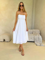The Juniper Dress - White