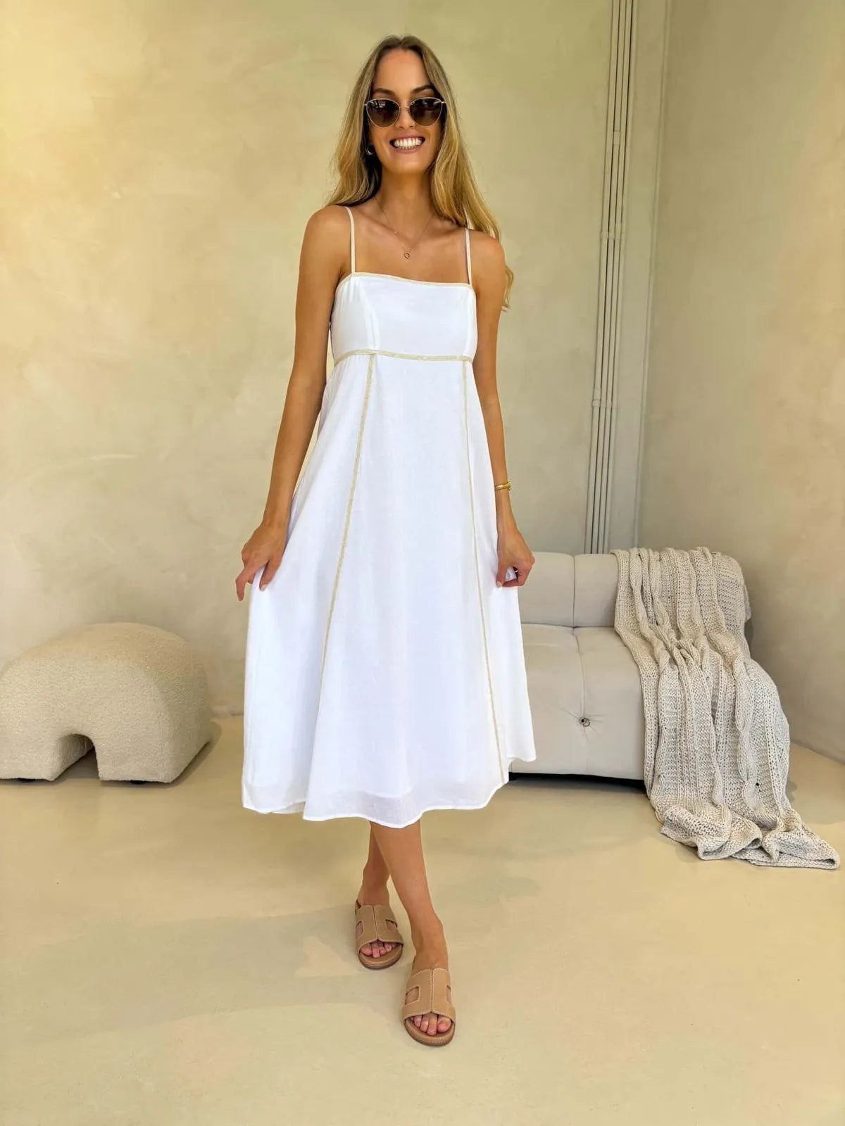 The Juniper Dress - White