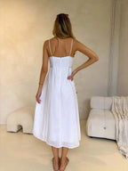 The Juniper Dress - White