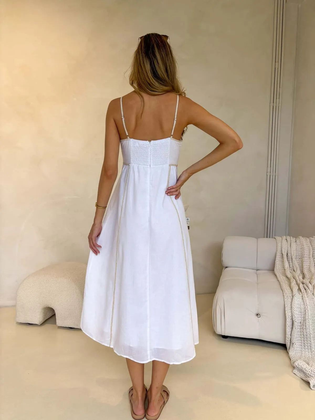 The Juniper Dress - White