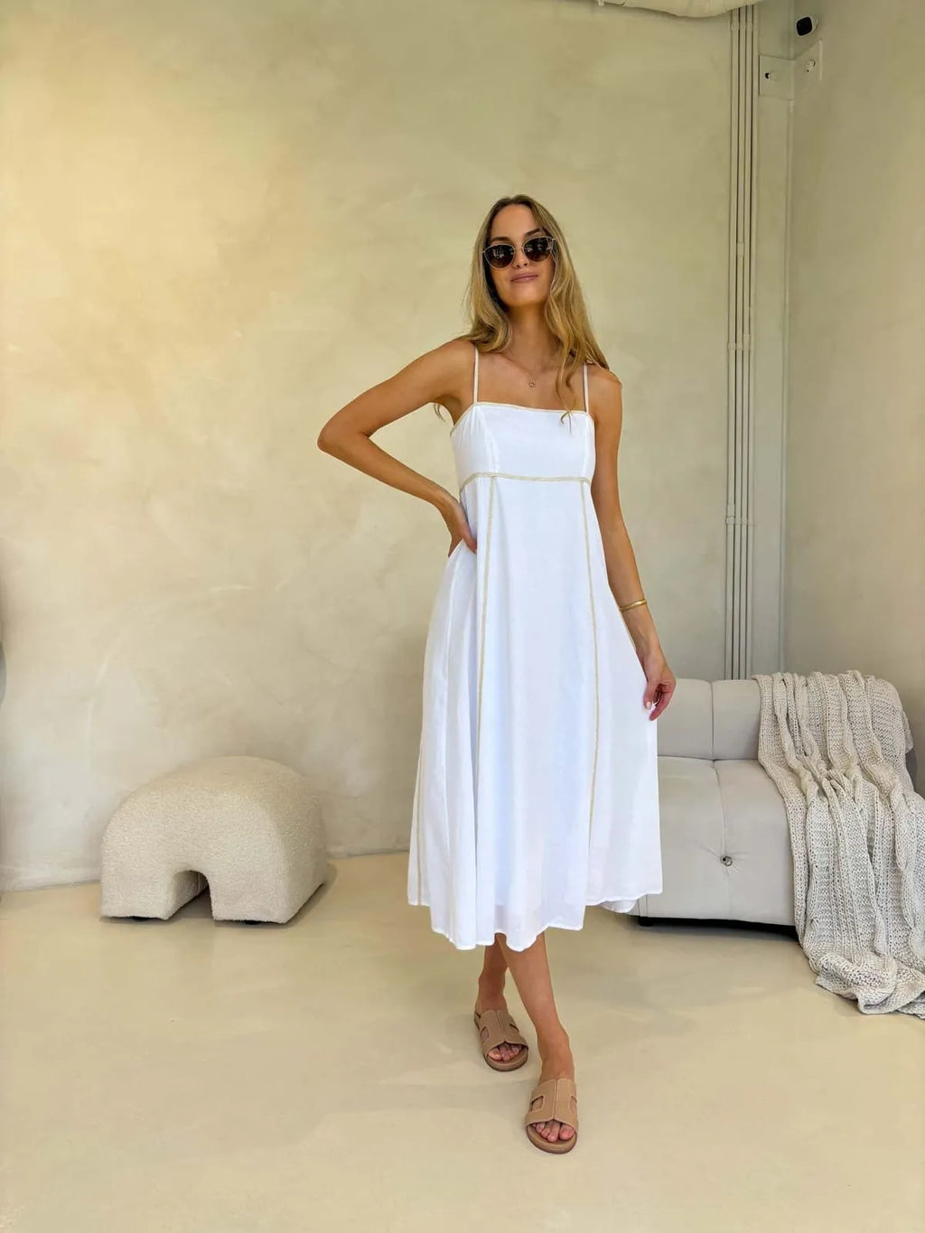 The Juniper Dress - White