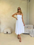The Juniper Dress - White