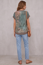 Braila | Watercolor Petal Blouse
