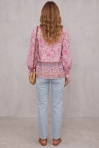 Hoya | Bohemian Blouse with Flowers