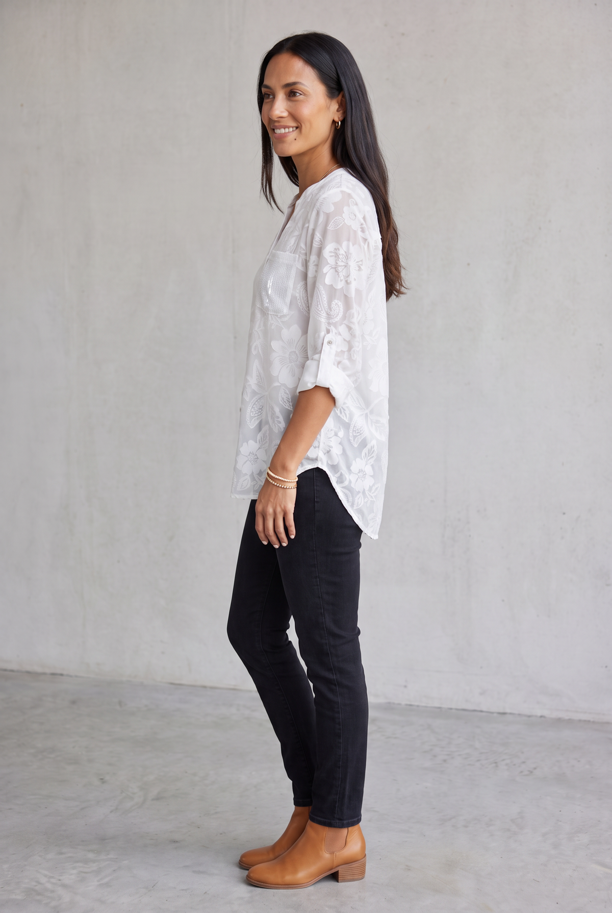 Pauline | Elegant Sequin Top