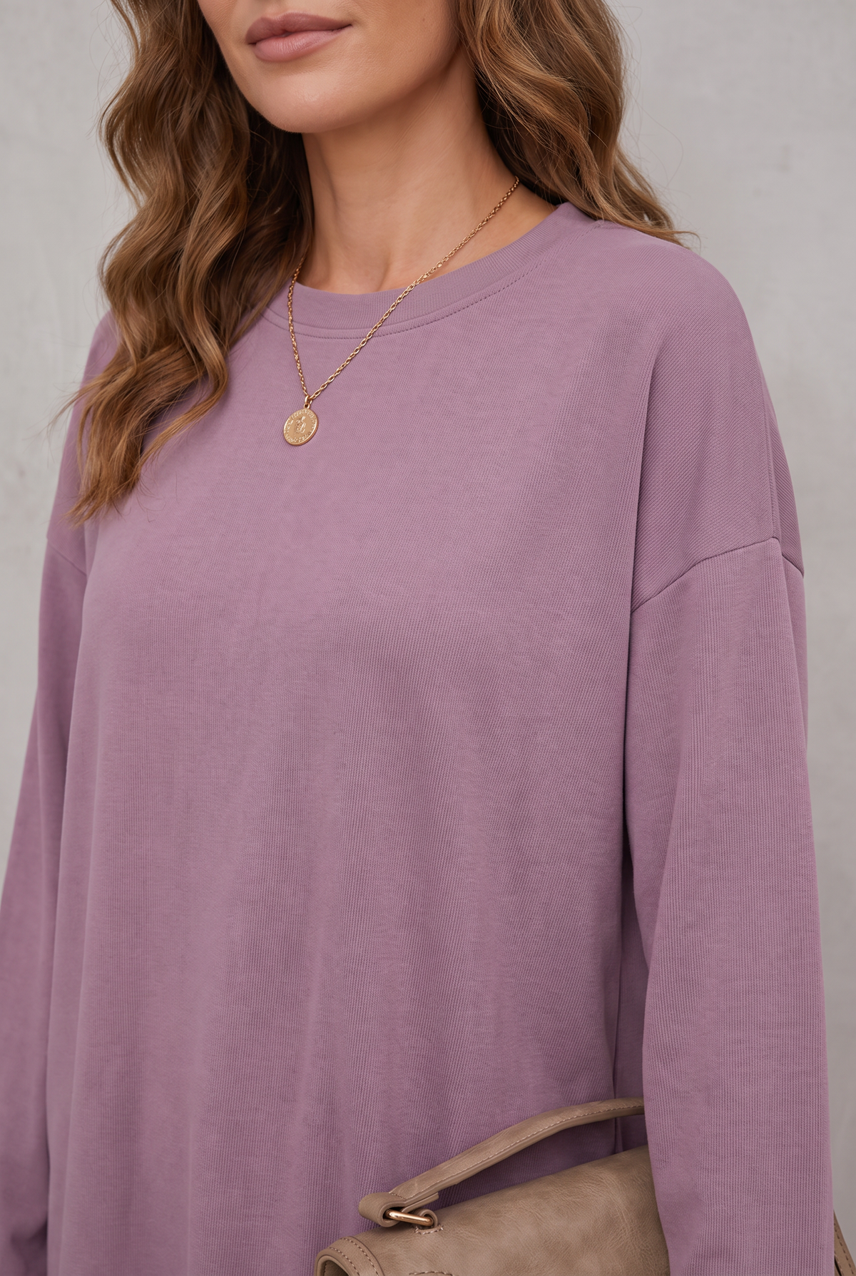 Sophie Laurent | Relaxed Long Sleeve Tunic Top For Women