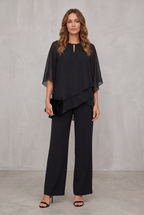 Giovanna Ricci | Elegant Layered Two-Piece Set For Women