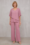 Hannah Sullivan | Elegant Two-Piece Chiffon Set For Women