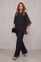 Giovanna Ricci | Elegant Layered Two-Piece Set For Women