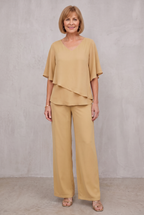 Hannah Sullivan | Elegant Two-Piece Chiffon Set For Women