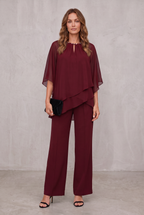 Giovanna Ricci | Elegant Layered Two-Piece Set For Women