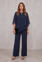 Giovanna Ricci | Elegant Layered Two-Piece Set For Women