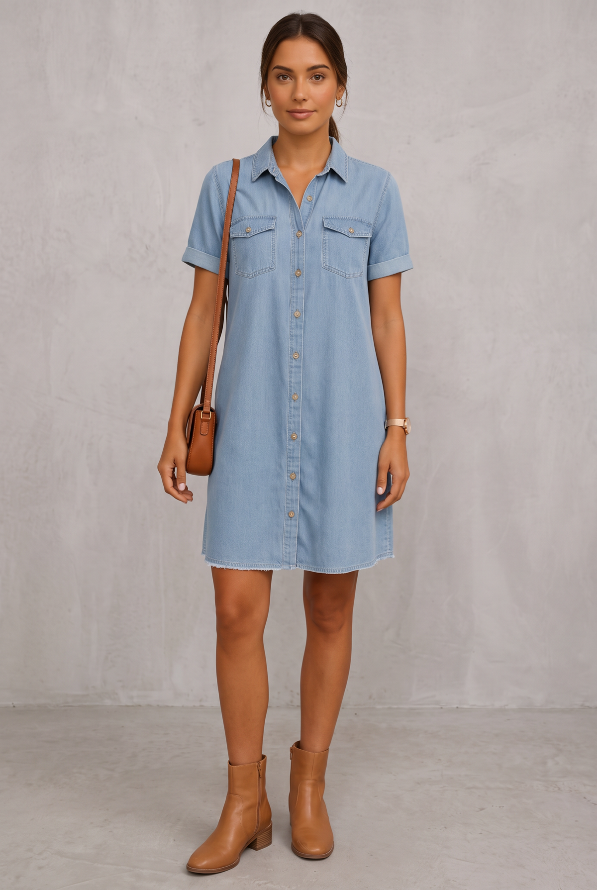 Claire | EasyFit Denim Dress