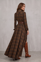 Lauren | Classic Belted Button-Up Shirt Dress