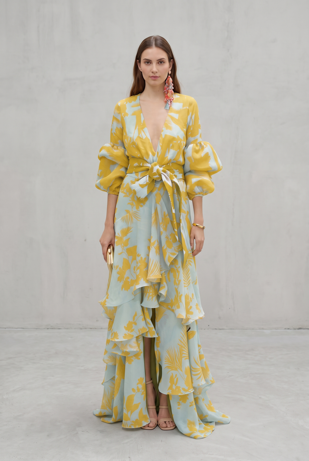 Marie - Chiffon Holiday Dress