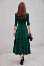 Debbie | Velvet Holiday Dress