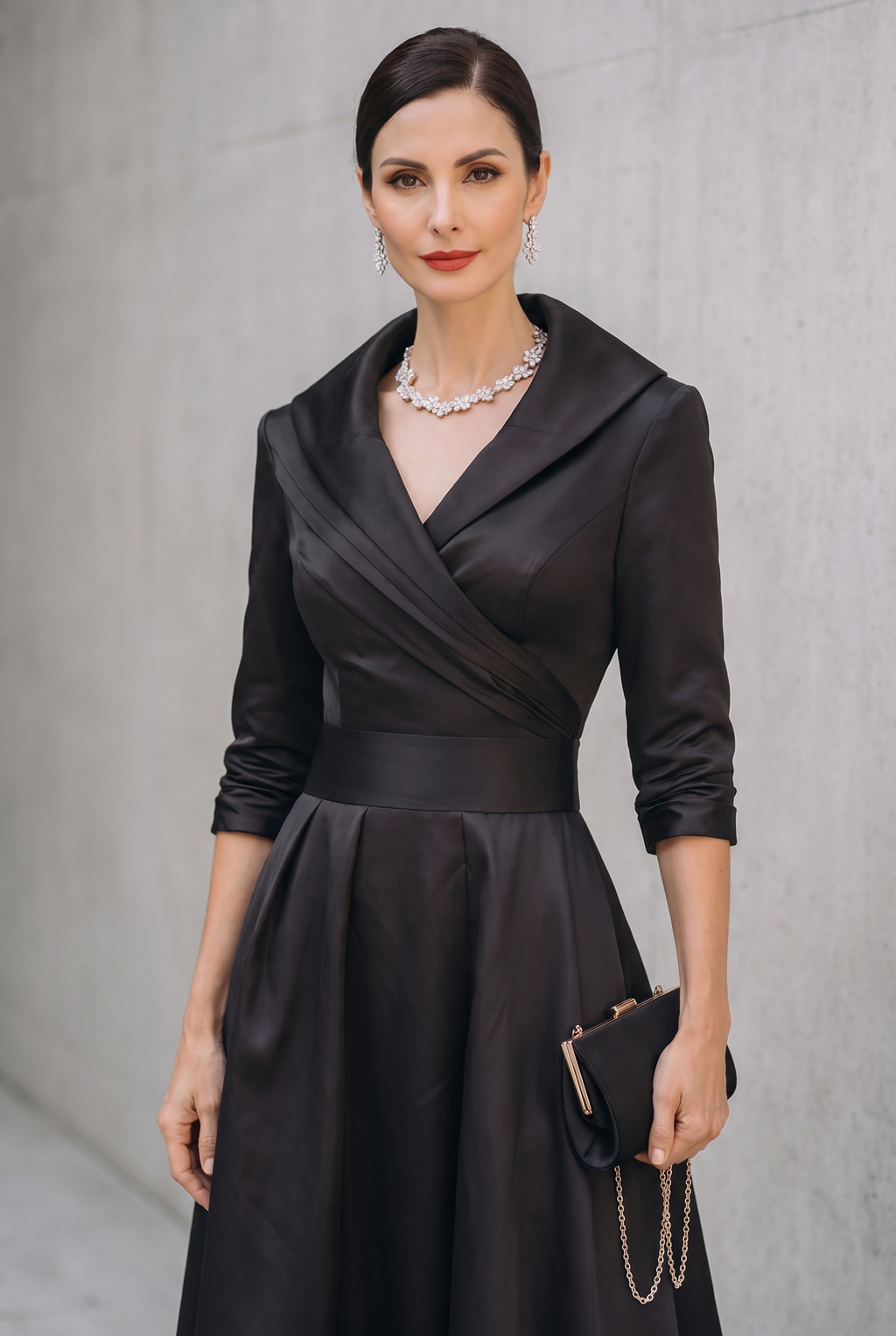 Coraline | Elegant V-Neck Evening Dress