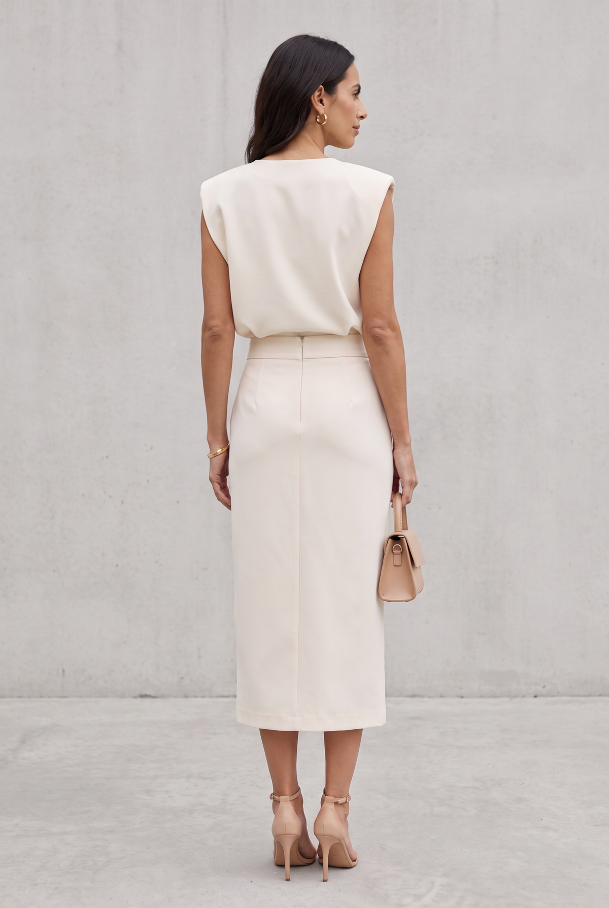 Dalia | Midi Dress with Side Slit