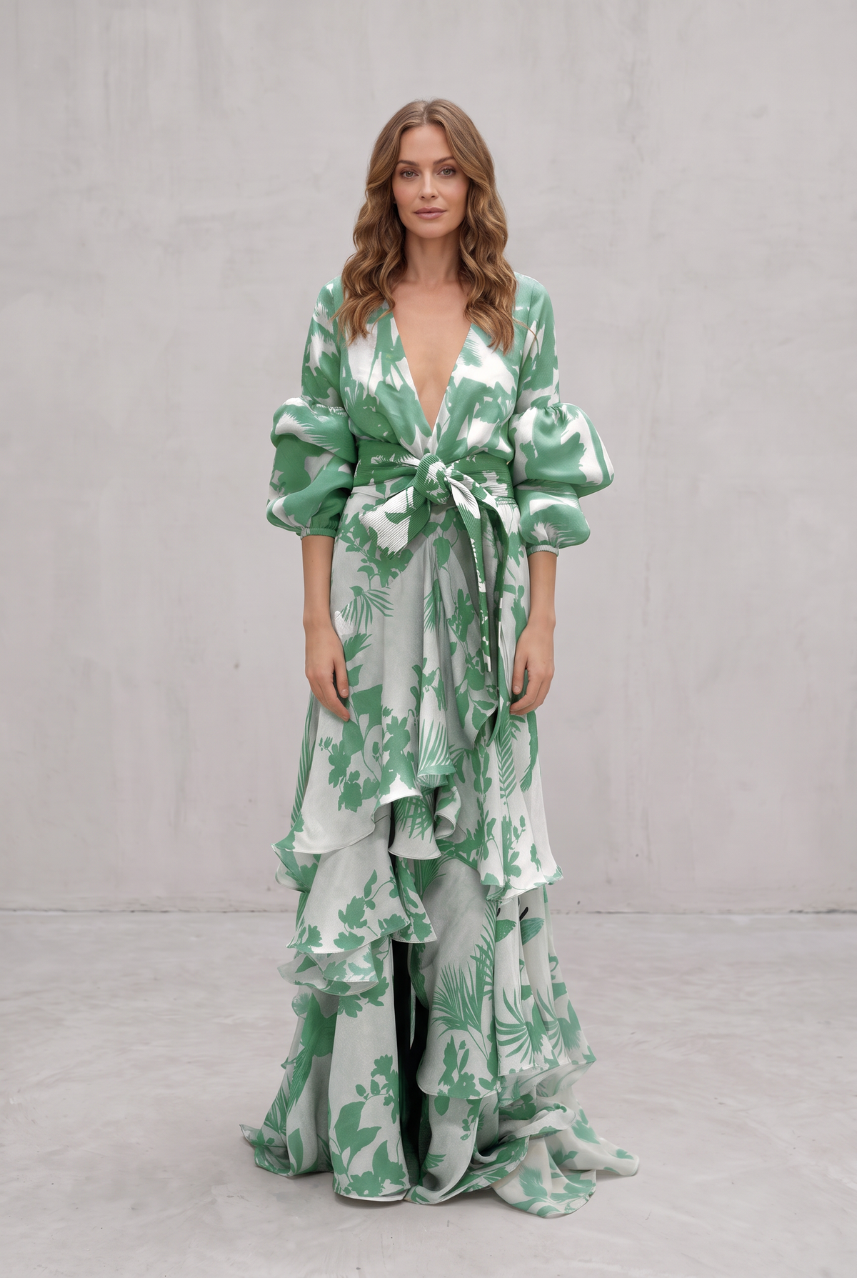Marie - Chiffon Holiday Dress