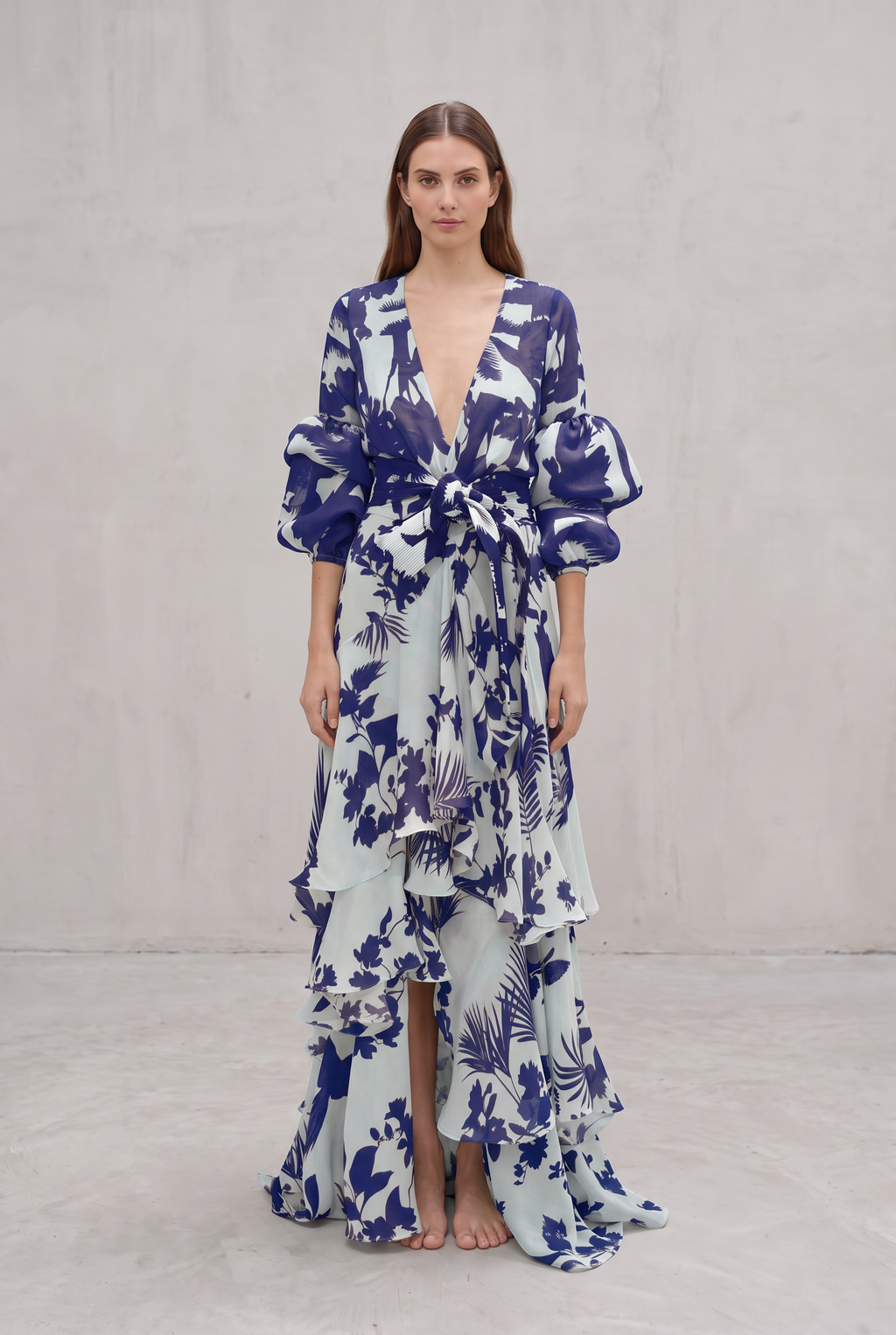 Marie - Chiffon Holiday Dress