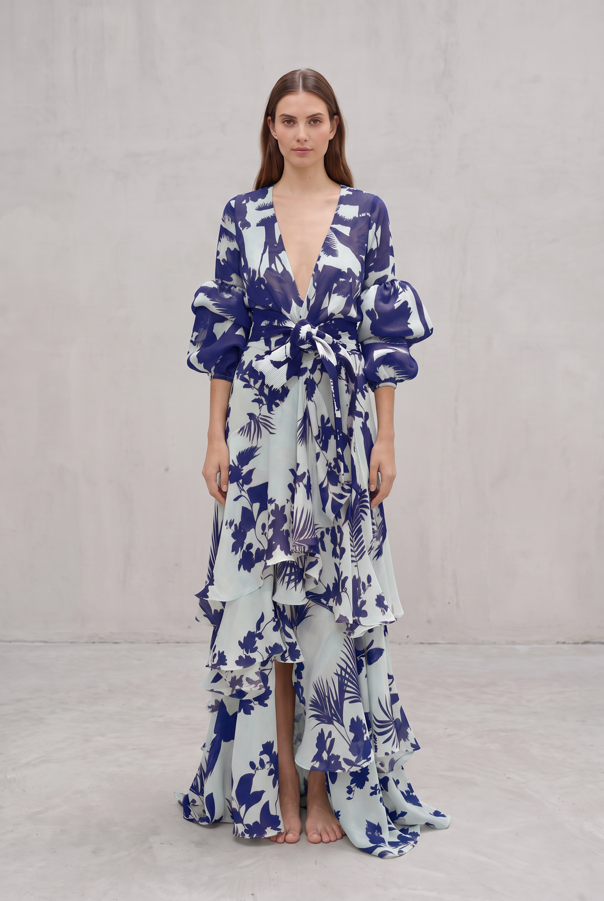 Marie - Chiffon Holiday Dress