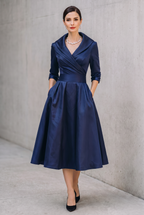Coraline | Elegant V-Neck Evening Dress