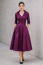 Coraline | Elegant V-Neck Evening Dress