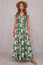 Lorena | Flowing Bohemian Maxi Dress