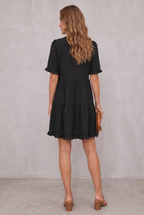 Shiela | Casual V-Neck Mini Dress