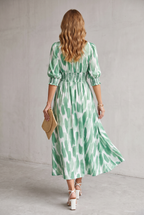 Juliette Fontaine | Romantic Floral Midi Dress For Women