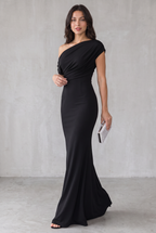 Isla Turner | One-Shoulder Maxi Party Dress For Women