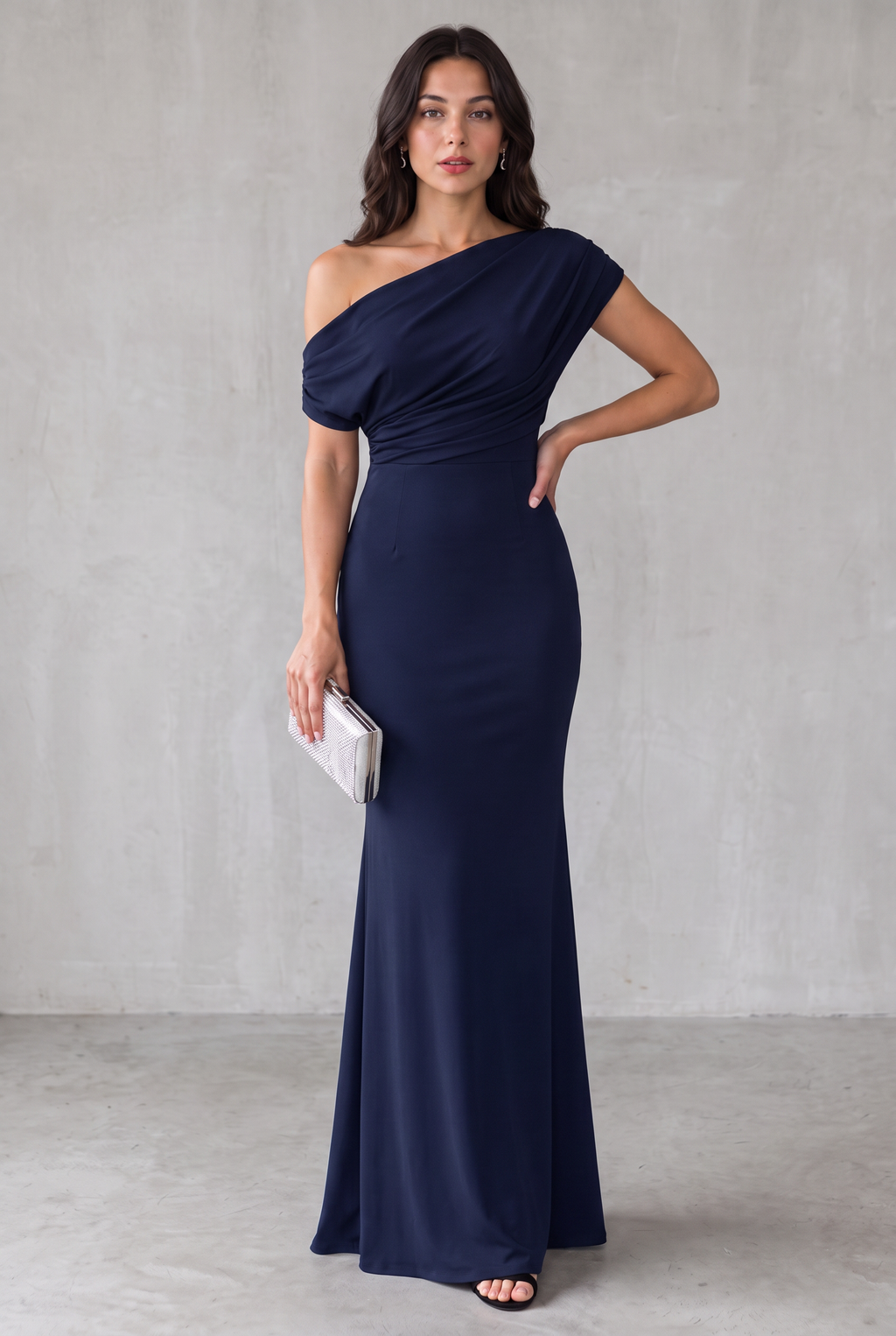 Isla Turner | One-Shoulder Maxi Party Dress For Women