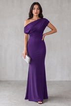 Isla Turner | One-Shoulder Maxi Party Dress For Women
