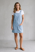 Deby | Comfortable Sleeveless Denim Dress