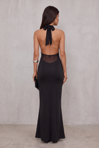 Isla | Women's Off-Shoulder Mesh-Panel Cocktail Party Dress